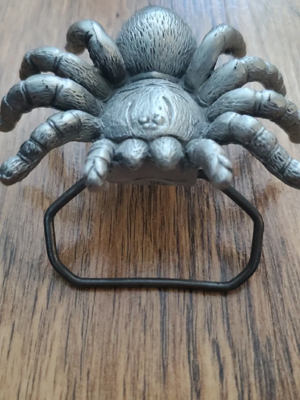 Metal 3D Tarantula Spider Belt‎ Buckle - Gunmetal Gray